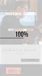 Mobile Screenshot of jurgenbeck.com